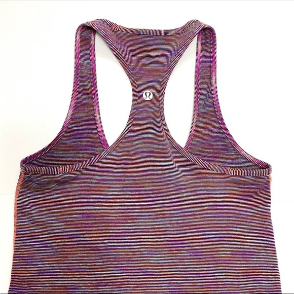 LULULEMON Cool Racerback Wee Are From Space Tank in Orange - Picture 5 of 7